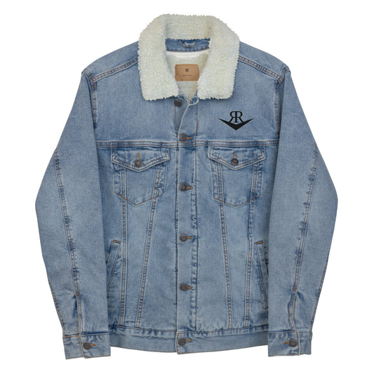 RRV denim sherpa jacket